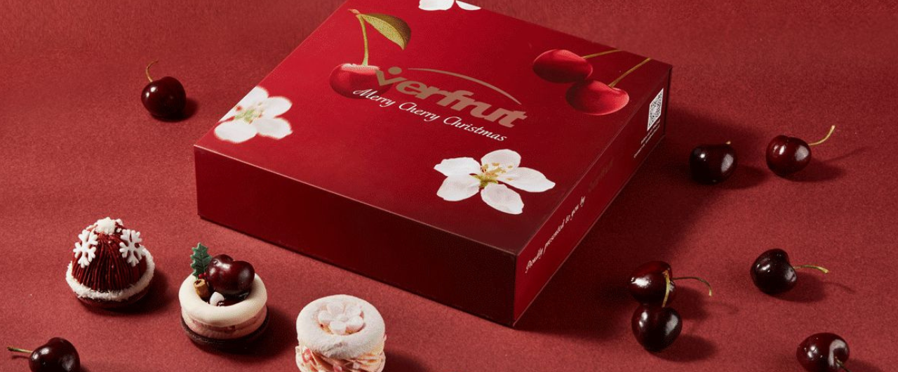 SURPRISE & DELIGHT: TBA CREATES LUXE CHERRY MACARON GIFT BOXES FOR